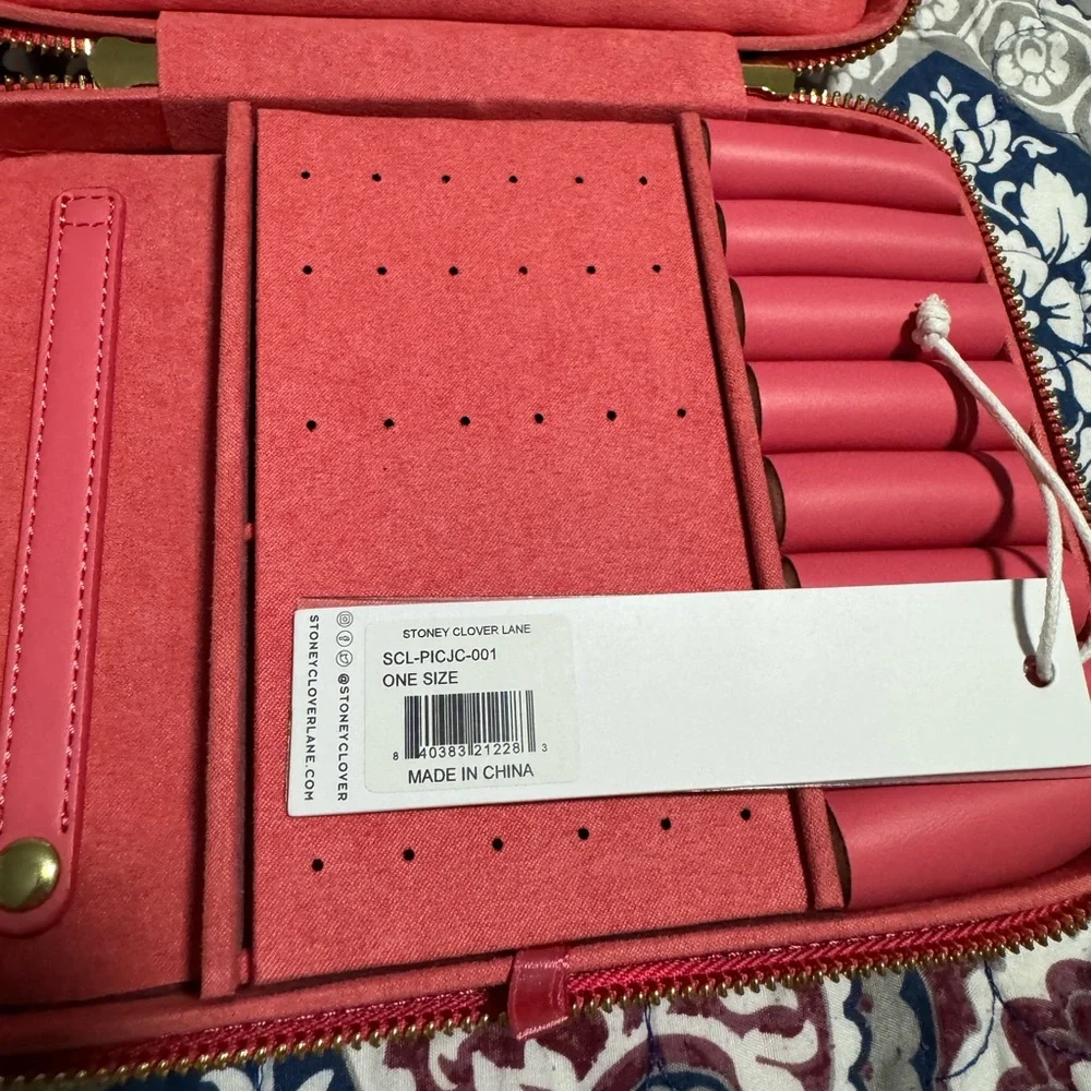 NWT! Stoney Clover Lane Jewelry Case - Picture 4 of 11